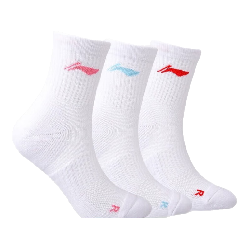 ������LI-NING����ë������Ͳë���˶���Ů��ë������ʪ�ź�AWTS005-2��˫װ��ɫ 62.4Ԫ