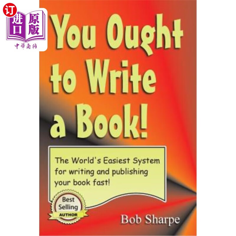 海外直订you ought to write a book: the worlds easiest system