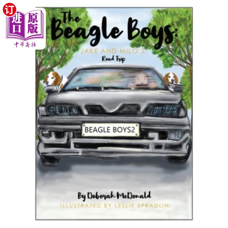 海外直订the beagle boys jake and milos road trip 小猎犬男孩杰克