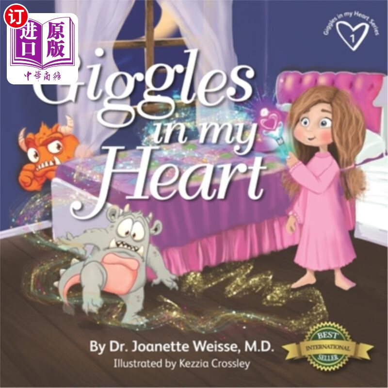 海外直订giggles in my heart 在我心里咯咯笑