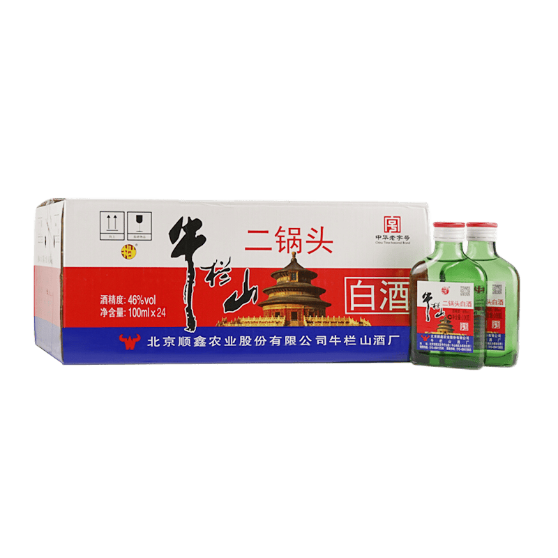 niulanshan/ţ��ɽ ����ͷС��� 46�� ������ 100ml 24ƿ 102.7Ԫ