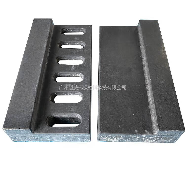 钢筋混凝土雨篦子l型pc导水槽 仿石pc u型导流槽排水沟盖板 芝麻黑