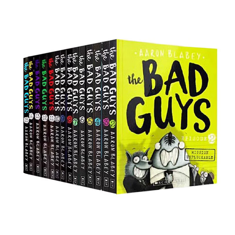 The Bad Guys 我是大坏蛋 14册 坏蛋联盟 英文原版儿童漫画电影小说 Scholastic学乐畅销童书 英语课外阅读章节书Aaron Blabey高性价比高么？