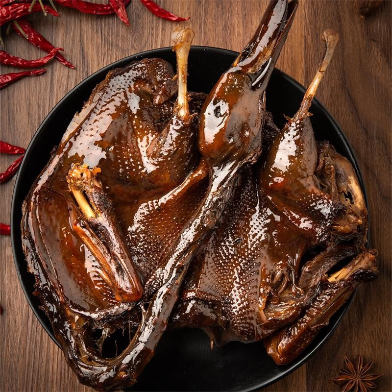 禾澹 正宗酱板鸭湖南长沙特产手撕风干鸭熟食零食