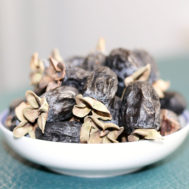 鑫桃园新鲜带蒂无核黑枣北京特产大黑枣马奶枣正宗黑枣黑豆柿软柿子柿茶 五斤