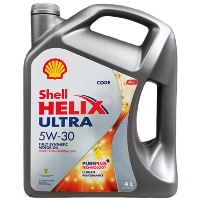 殼牌（Shell）全合成機油 超凡喜力Helix Ultra 5W-30  A3/B4 SP 4L 新加坡進(jìn)口