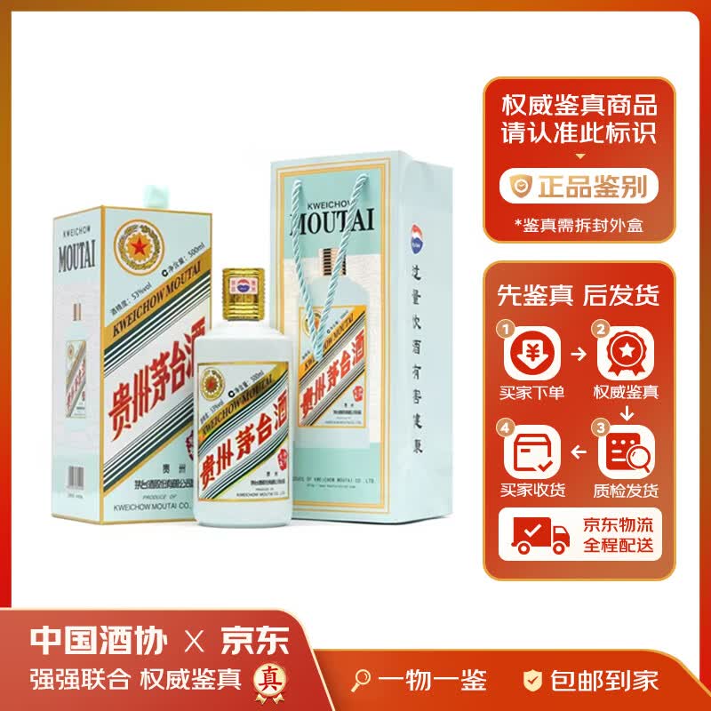 茅台贵州茅台酒【老酒鉴真】 生肖收藏纪念酒 酱香型白酒 53度 500ml 礼盒装 兔年 （含礼袋）500ml*1瓶属于什么档次？