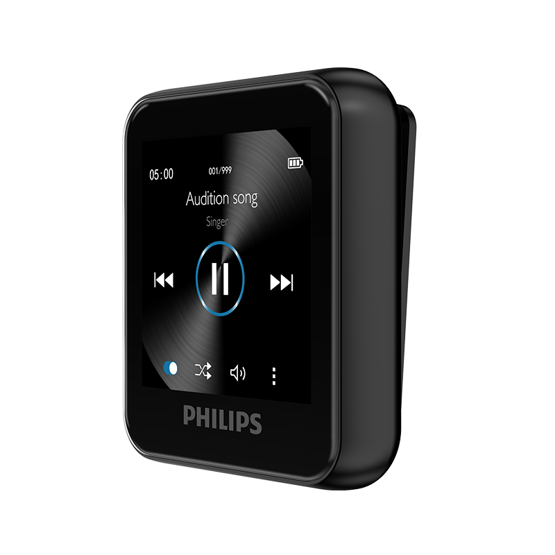 飞利浦（PHILIPS）SA6116 16G HIFI无损音乐MP3播放器 触摸屏 蓝牙 FM收音 运动跑步