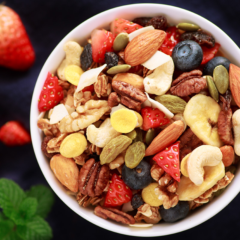 良品铺子混合坚果水果燕麦片 8罐干吃冲泡营养早餐无糖精无脱脂即食