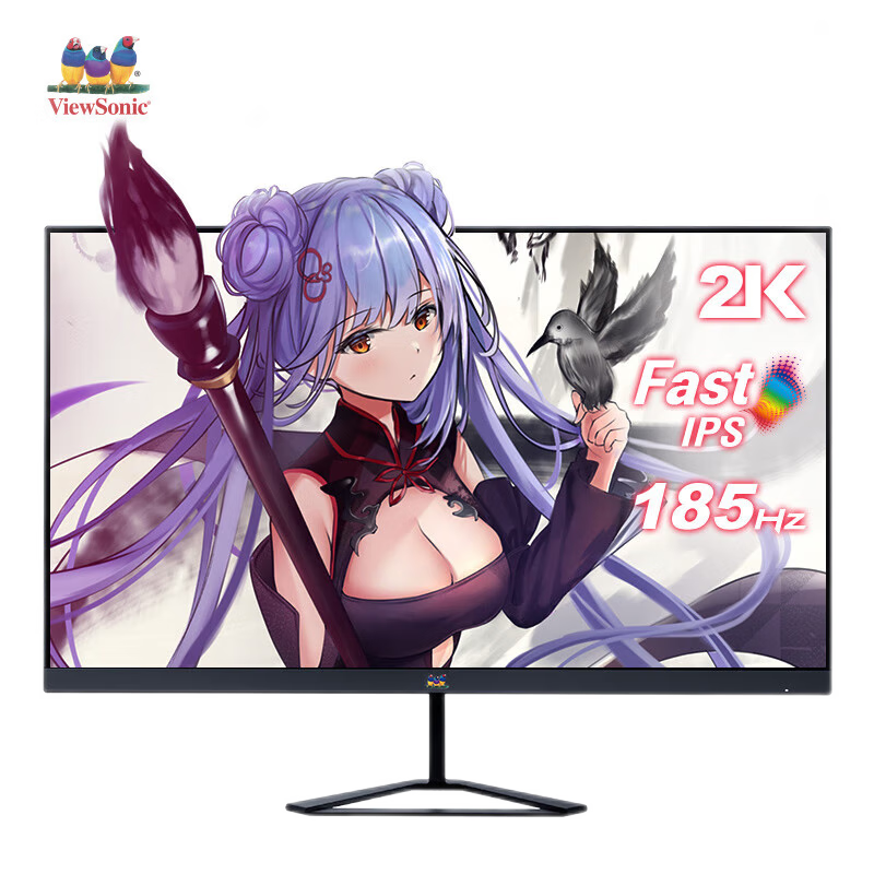 ɣViewSonic27Ӣ 2K羺ʾ FastIPS 170Hz/185Hz/240Hz HDR 1MS Ļ ѪС ʾ 185HzˢVX2758-2K-PRO