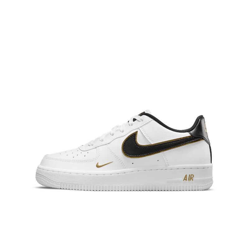 耐克(nike)air force 1 lv8 gs泼墨耐磨低帮休闲板鞋dm3322-100 dm