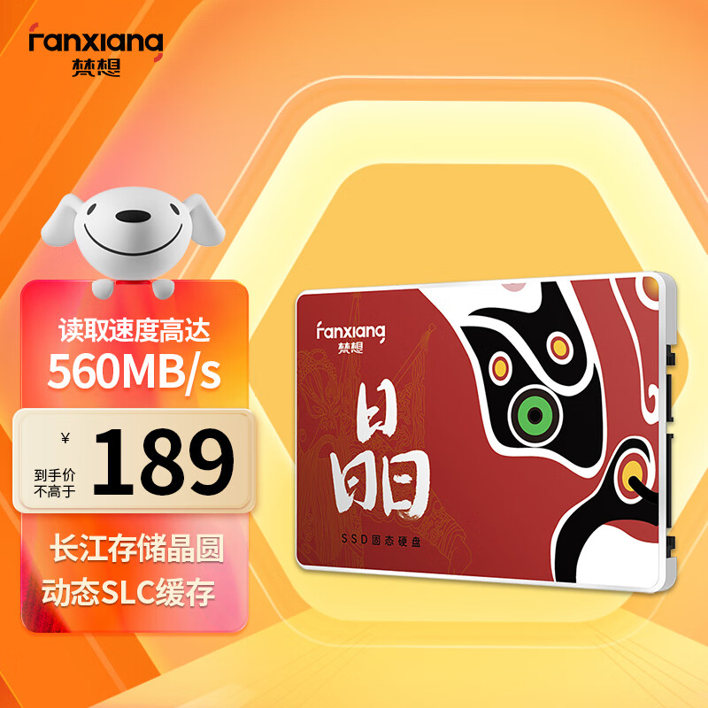 梵想（FANXIANG）512GB SSD固态硬盘 长江存储晶圆 国产TLC颗粒 SATA3.0接口高速读写 S100PRO系列属于什么档次？