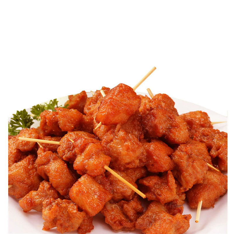 牙签肉 迷你鸡肉串小肉串油炸奥尔良小串肉串冷冻商用半成品2斤