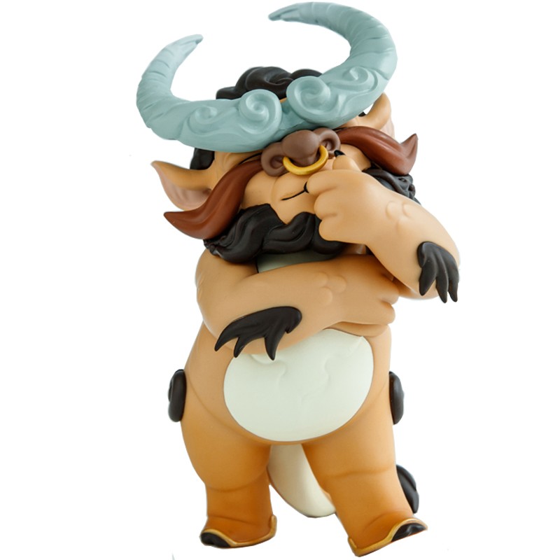 kidsland故宫里的大怪兽斗牛大号手办动画摆件模型生日礼物 洞光宝石