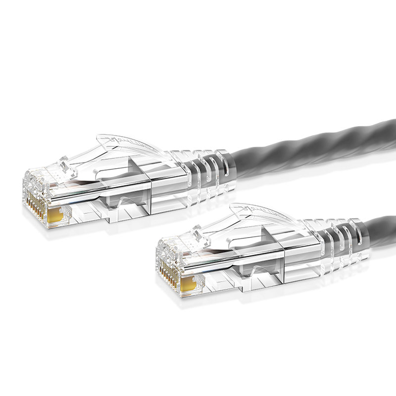 TP-LINK 超五类网线2米 CAT5e类千兆网络连接线 工程家用电脑宽带监控非屏蔽8芯双绞成品跳线 EC5e-2(灰)