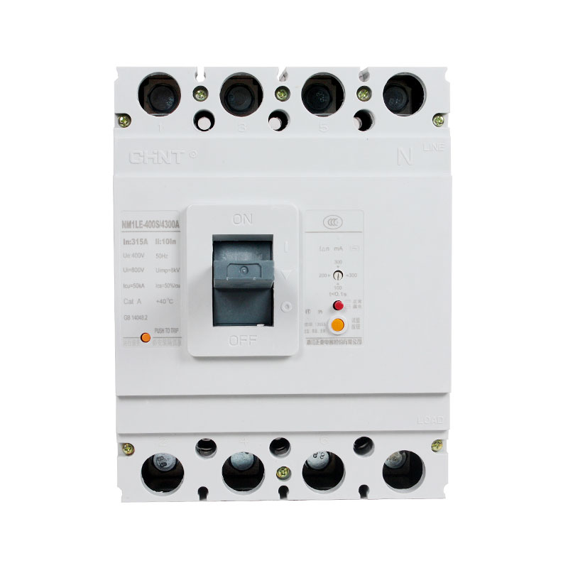 漏电断路器nm1le-400s/4300a250a315a350a400a无接线板 225a 4p