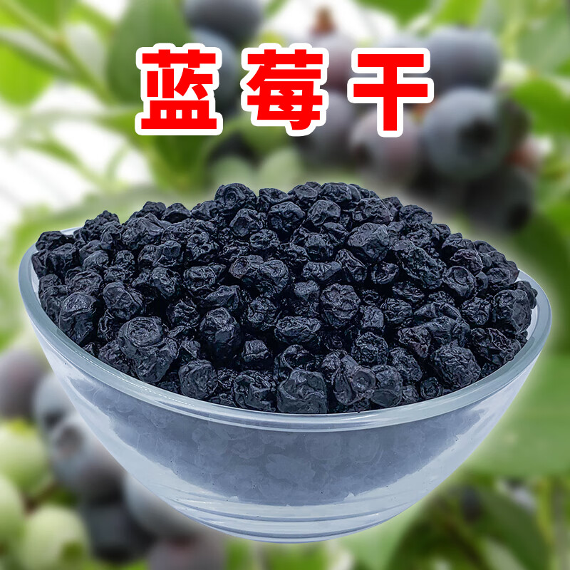 蓝莓干蓝梅果干蓝莓零食蓝梅干果脯蜜饯蓝苺 蓝莓干【500g】