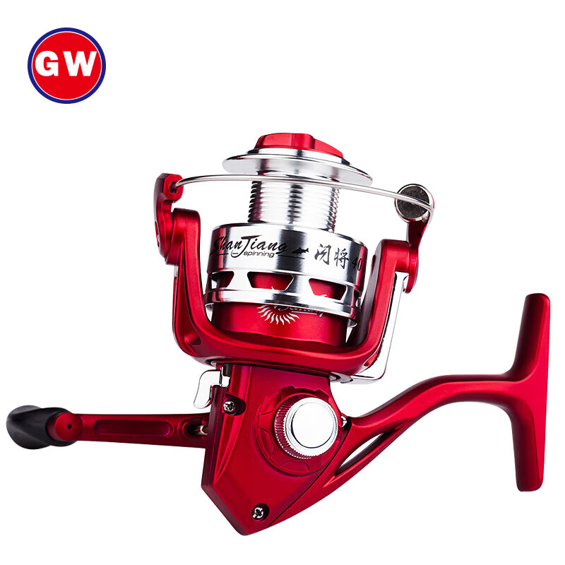 纺车轮2000型鱼线轮金属线杯渔轮路亚海钓远投轮鱼轮渔具配件钓鱼用品