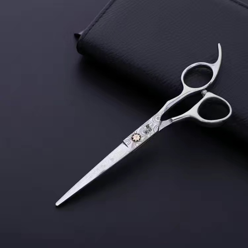 新款440c不锈钢剪发器发型师专用美发剪刀无痕牙剪理发美发器平剪10-1