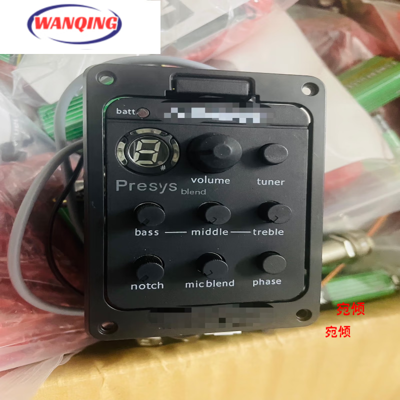 达晖侠木吉他拾音器国产fishman渔夫301木吉他拾音器带打板mic电箱开