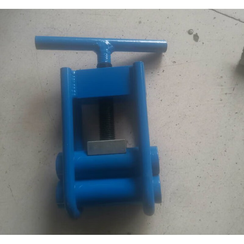 万蜂展天然气pe管止气夹具液压水管止水夹断气夹封堵器夹压扁器夹管器