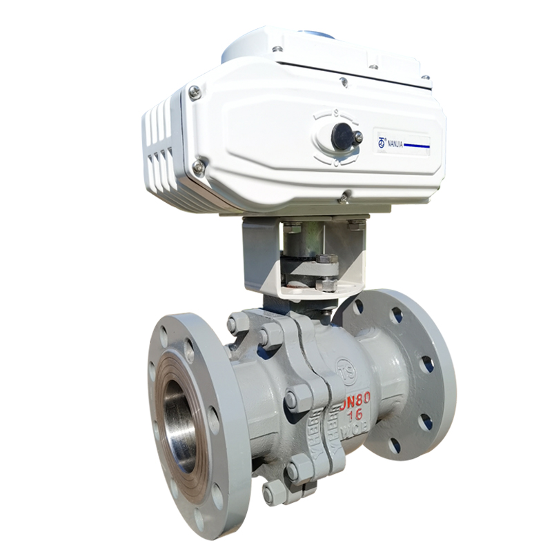 电动球阀高温水油蒸汽切断485远程流量调节阀门q941f-16c dn15【碳钢