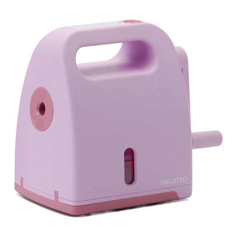 日本仲林（Nakabayashi）手搖式削筆機(jī)可調(diào)粗細(xì)鉛筆卷筆刀學(xué)生兒童練字專用削筆器 紫薇色 DPS-H301LV