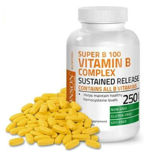bronson vitamin b 100 complex复合维生素b族250粒 250粒