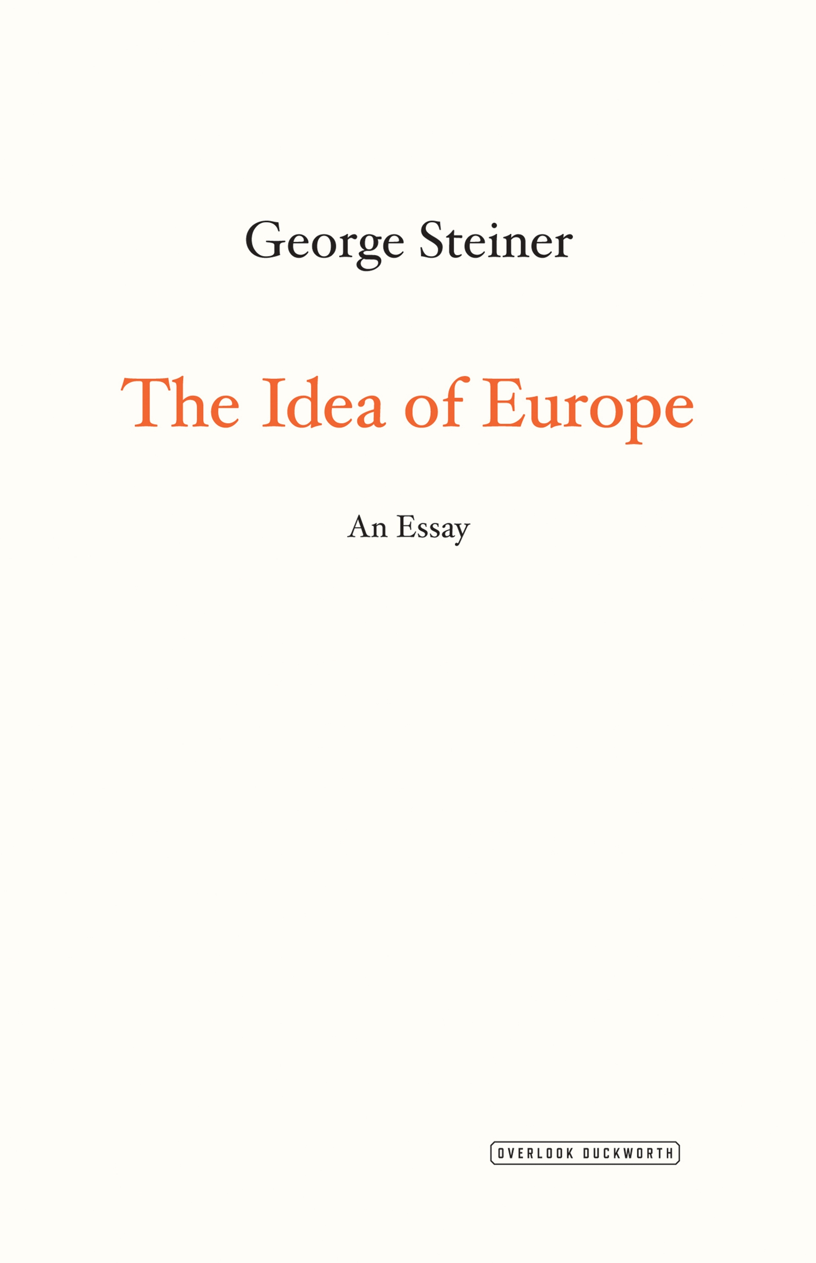 idea of europe
