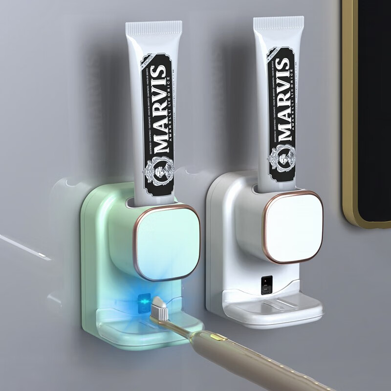 沃禧佳(woxijia)全自动挤牙膏神器电动免打孔壁挂式浴室牙膏挤压器