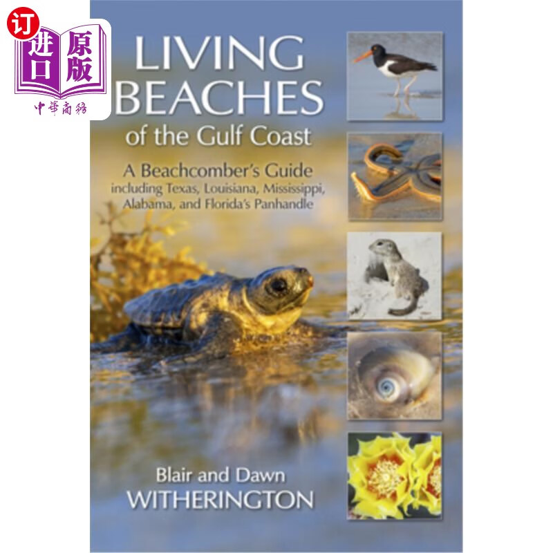 海外直订living beaches of the gulf coast: a beachcombers guide