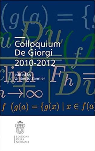 预订 colloquium de giorgi 2010-2012