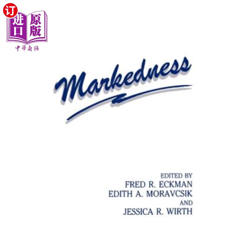 海外直订markedness 显著性