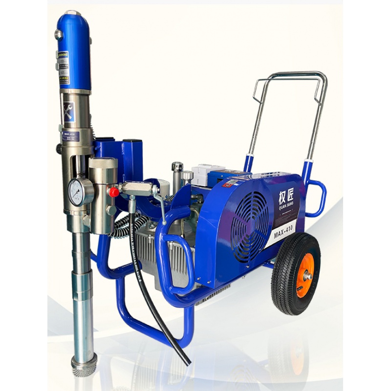 勋狸粑沪工权匠腻子粉喷涂机液压油漆乳胶漆防水涂料大功率工程腻子机