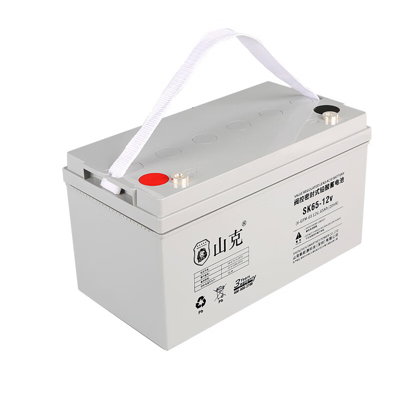 山克SK65-12v蓄电池 UPS电池 消防应急门禁电瓶 EPS逆变器蓄电池 免维护蓄电池