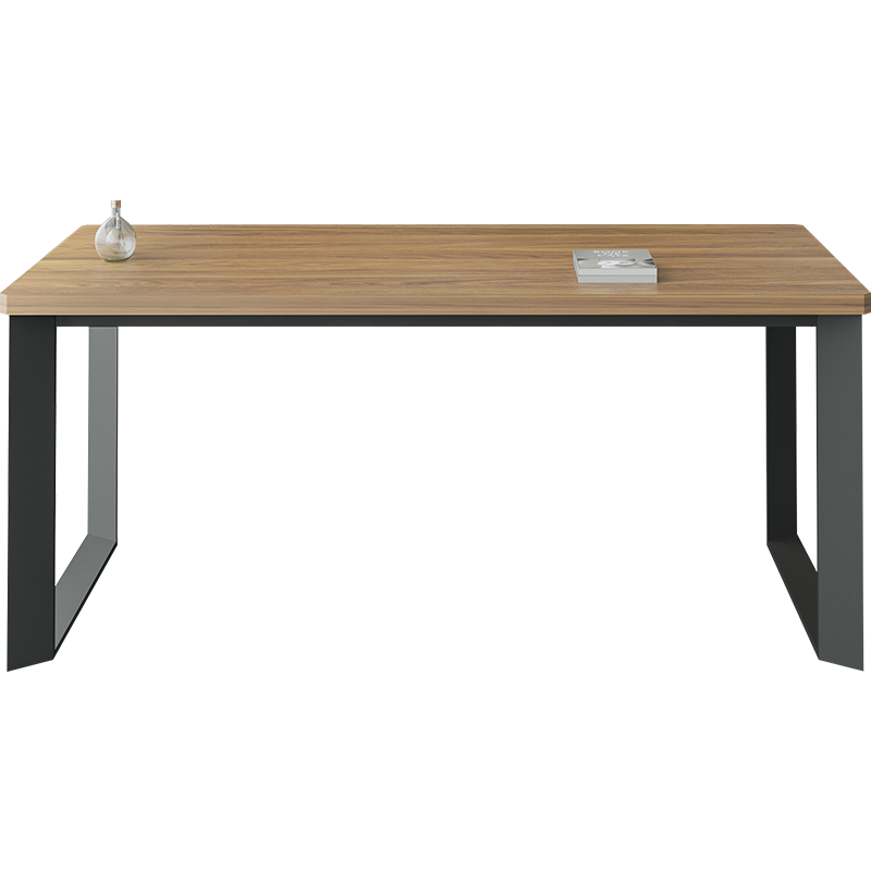 kuoson 会议桌简易电脑办公会议台长方形培训学习长条桌操作台(不含椅子)1760*860*750