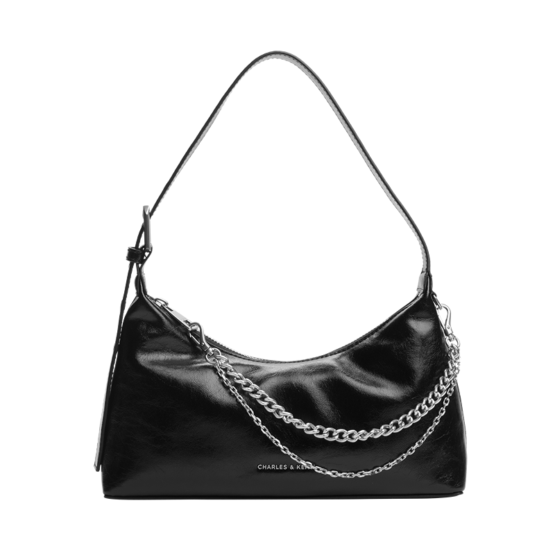 CHARLES&KEITH��������ʽ���嵥���Ҹ�°���Ů��Ůʿ������������CK2-40782472 Noir��ɫ S 359Ԫ