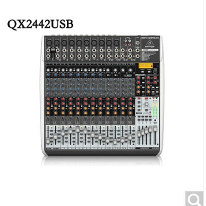 behringer百灵达 qx2442usb xenyx x2442usb 会议调音台  x32 x32c x