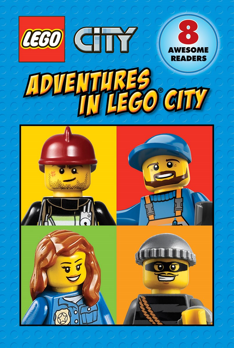 学乐 乐高城市系列：城市冒险 8册 英文原版进口故事书 Adventures in Lego City （7-12岁）