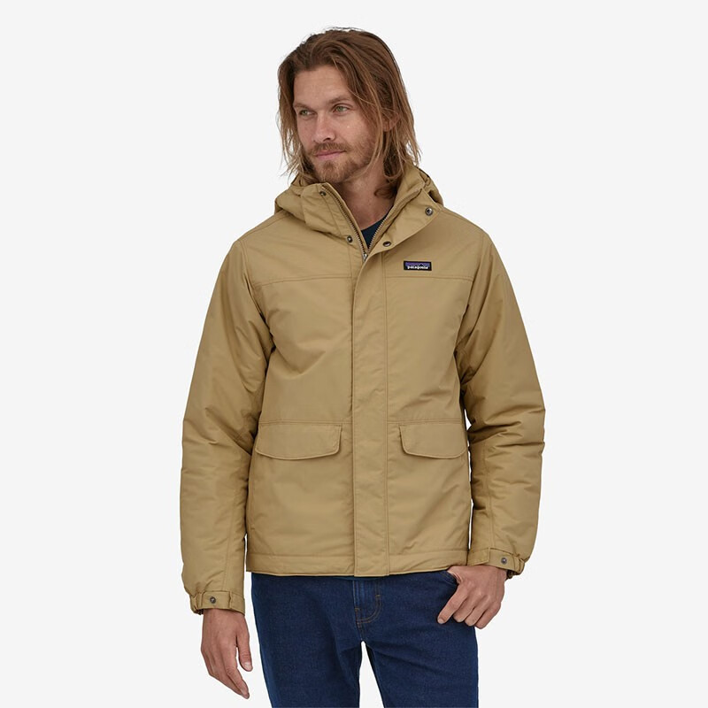 巴塔哥尼亚(patagonia)棉服 isthmus 防风雨 保暖舒适多功能 男士连帽