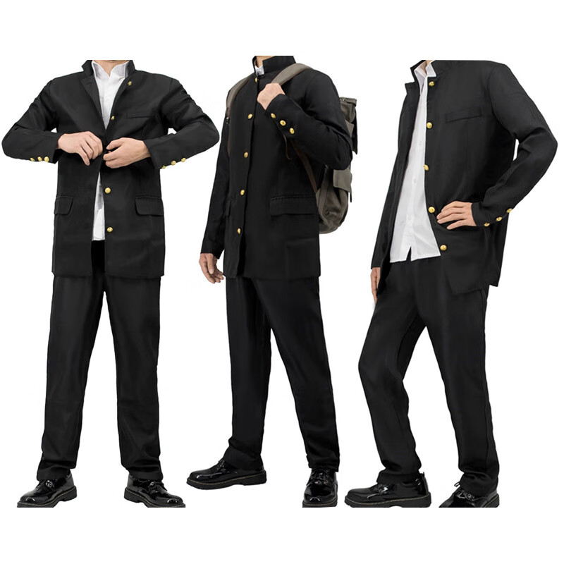 云郢日本高中生中山装 日本dk男子cos学生制服cosplay动漫服装中山装
