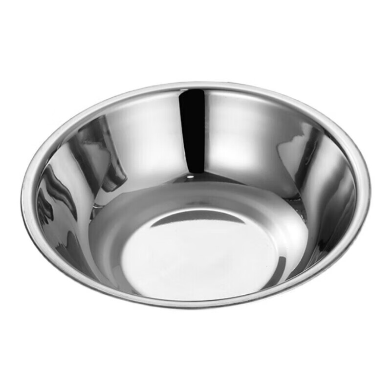 闪盾304特厚不锈钢码斗马斗厨房配菜盆料理盆调料盆拌菜盆菜碟装汤盆