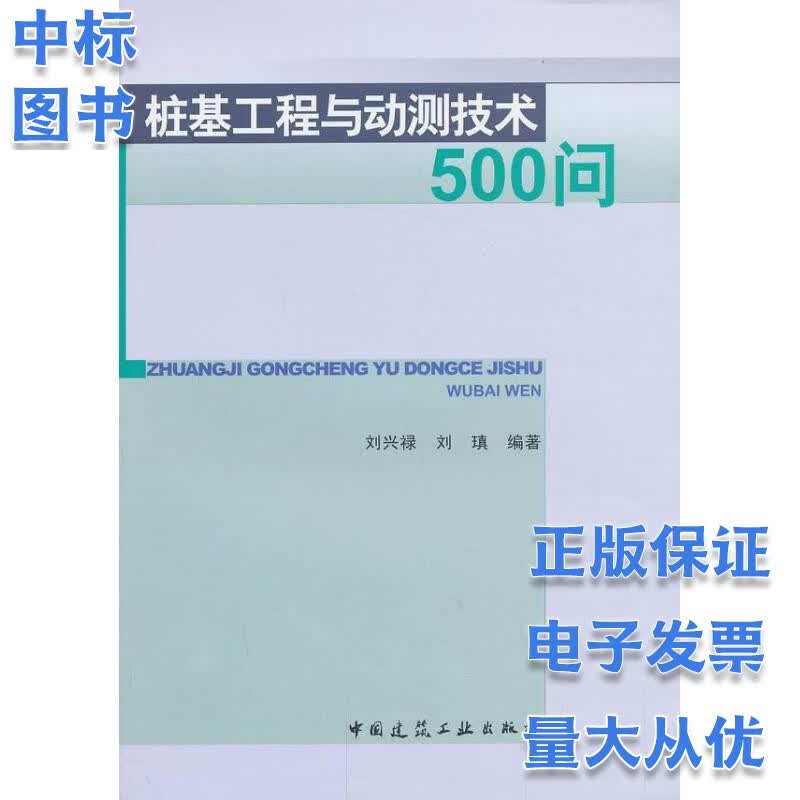 桩基工程与动测技术500问