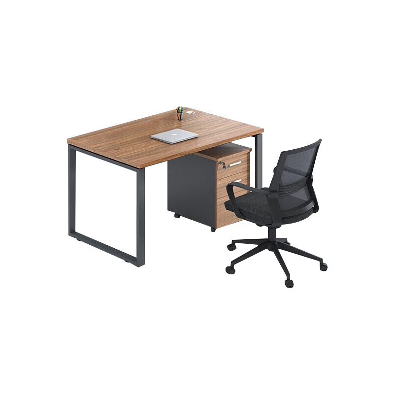 信京办公家具职员桌办公桌组合现代屏风卡座员工位 双人位【含柜】