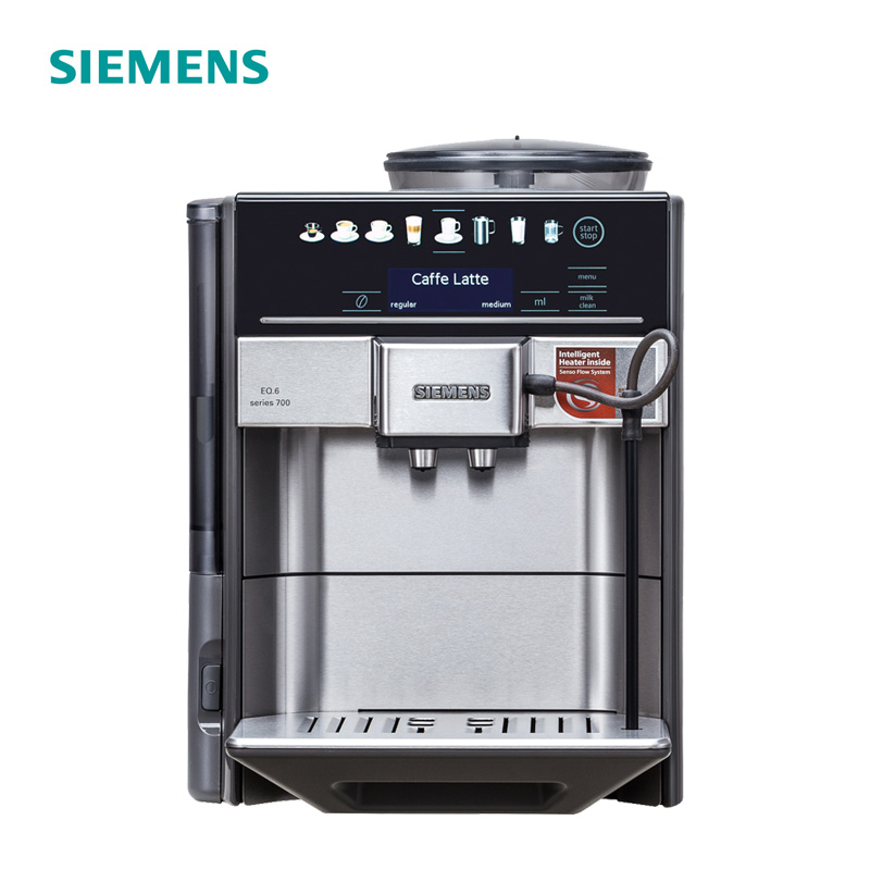 西门子Siemens咖啡机全自动家用豆粉两用大家收到货，新机器外面有塑料保护膜吗？