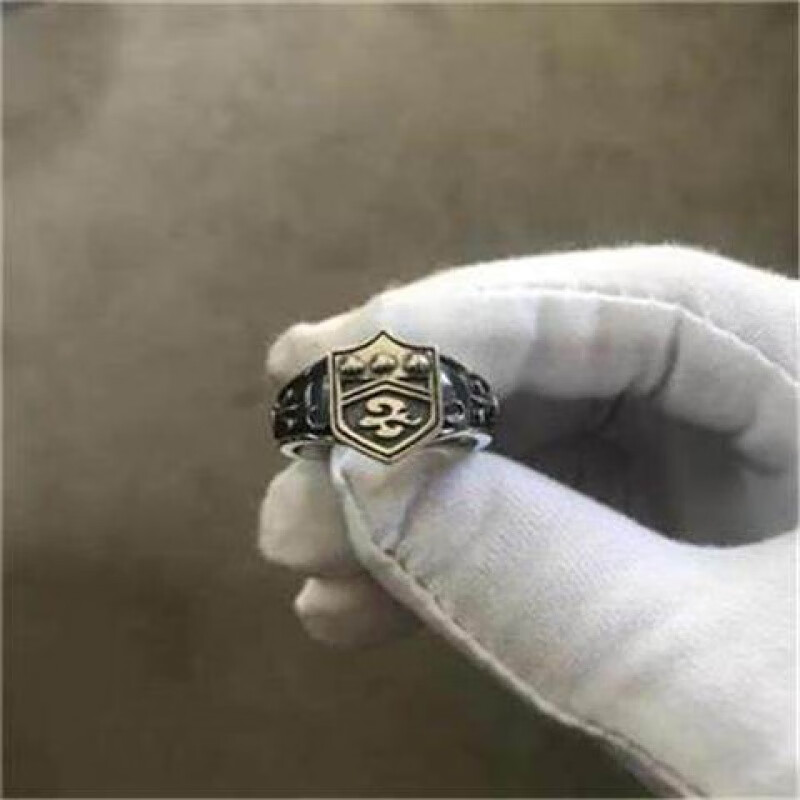 铭闽彭格列戒指银初代家庭教师环男云戒复古潮流个520情人节送男女友