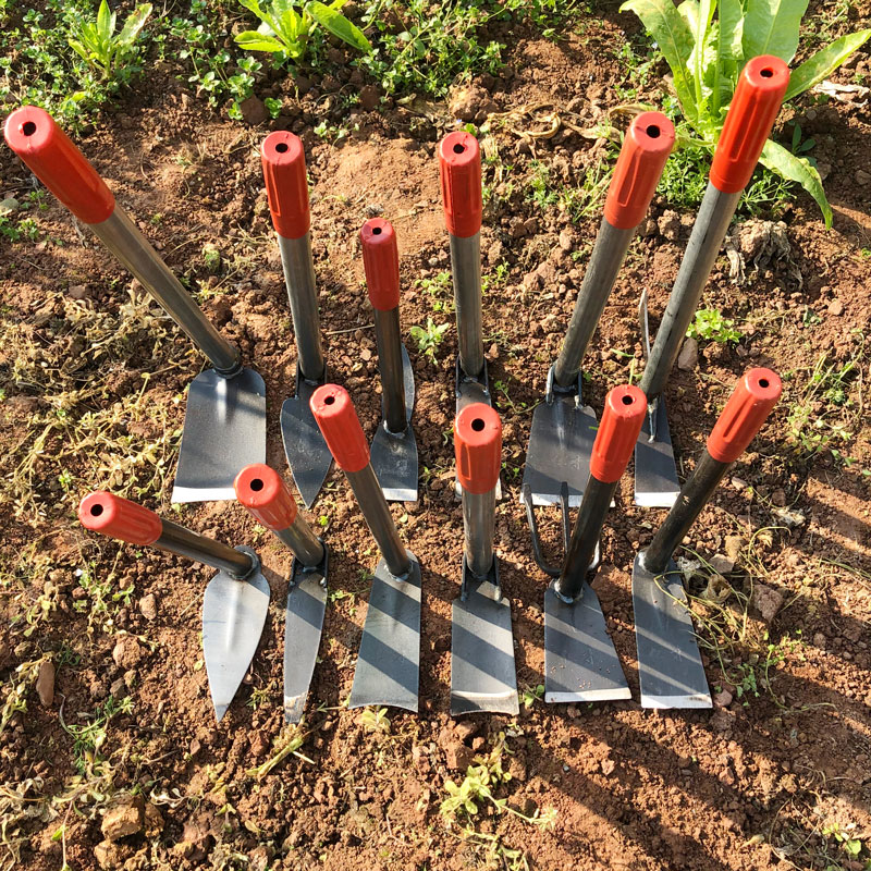 小锄头家用种花锄头种菜锄头农具小锄头户外园艺钓鱼挖土小锄头 9公分