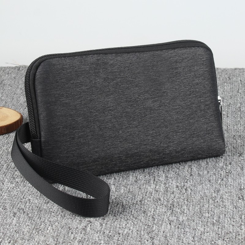 爱牧格男士手包休闲男包手机包轻便手抓包零钱小手包简约手拿包潮包