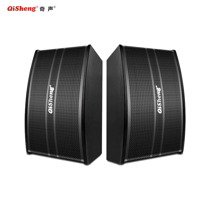 奇声(qisheng) 10吋三分频无源卡包音箱家庭ktv音响一对卡拉ok家用