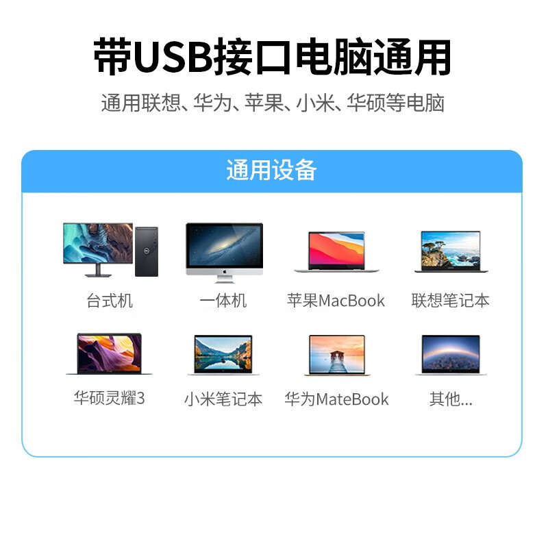 绿联 USB3.0分线器HUB延长线千兆有线网卡网口转换器RJ45网线接口扩展坞 适用苹果笔记本电脑 Type-C供电【编织线身20CM】